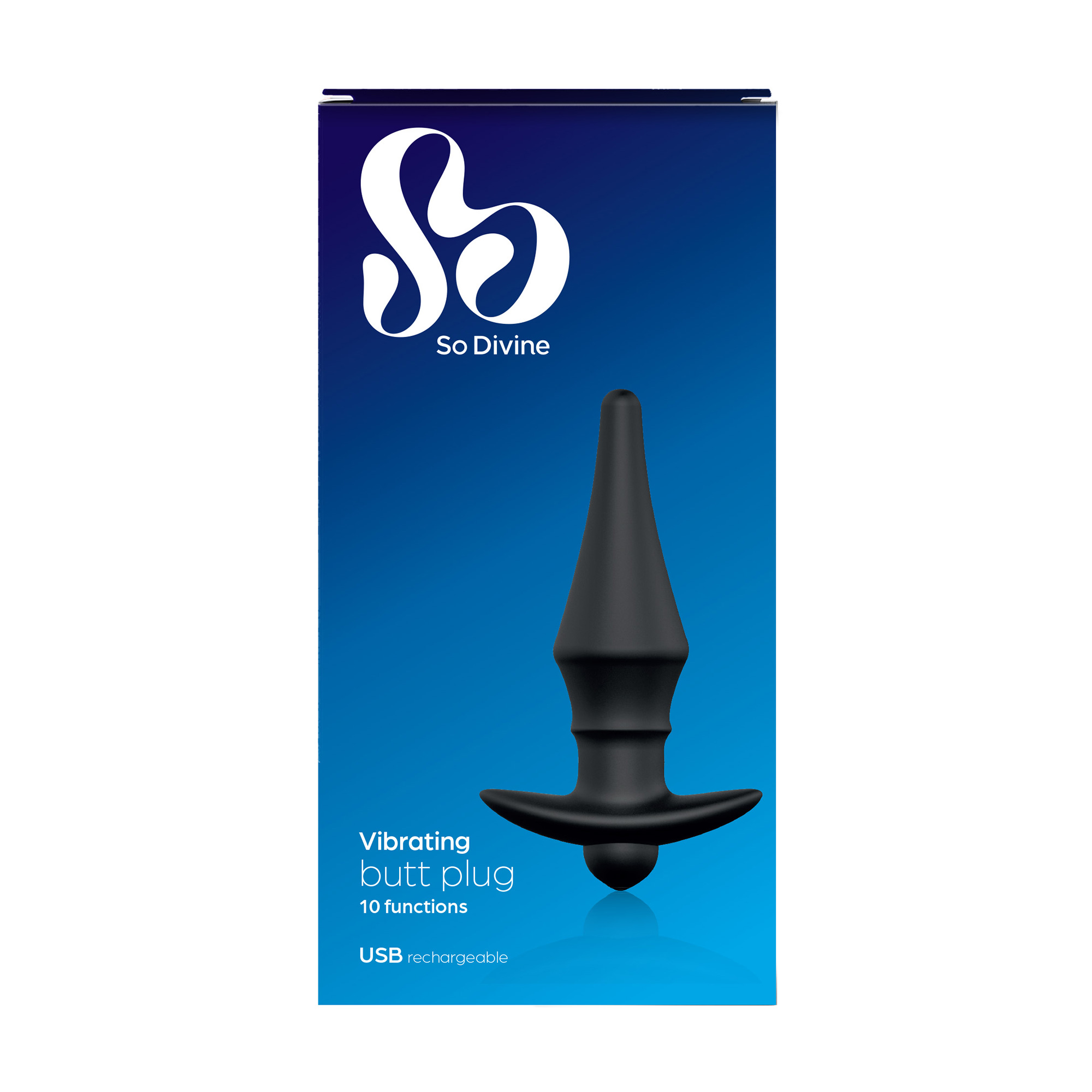 Анальна пробка So Divine Vibrating Butt Plug з вібрацією, 1 шт
