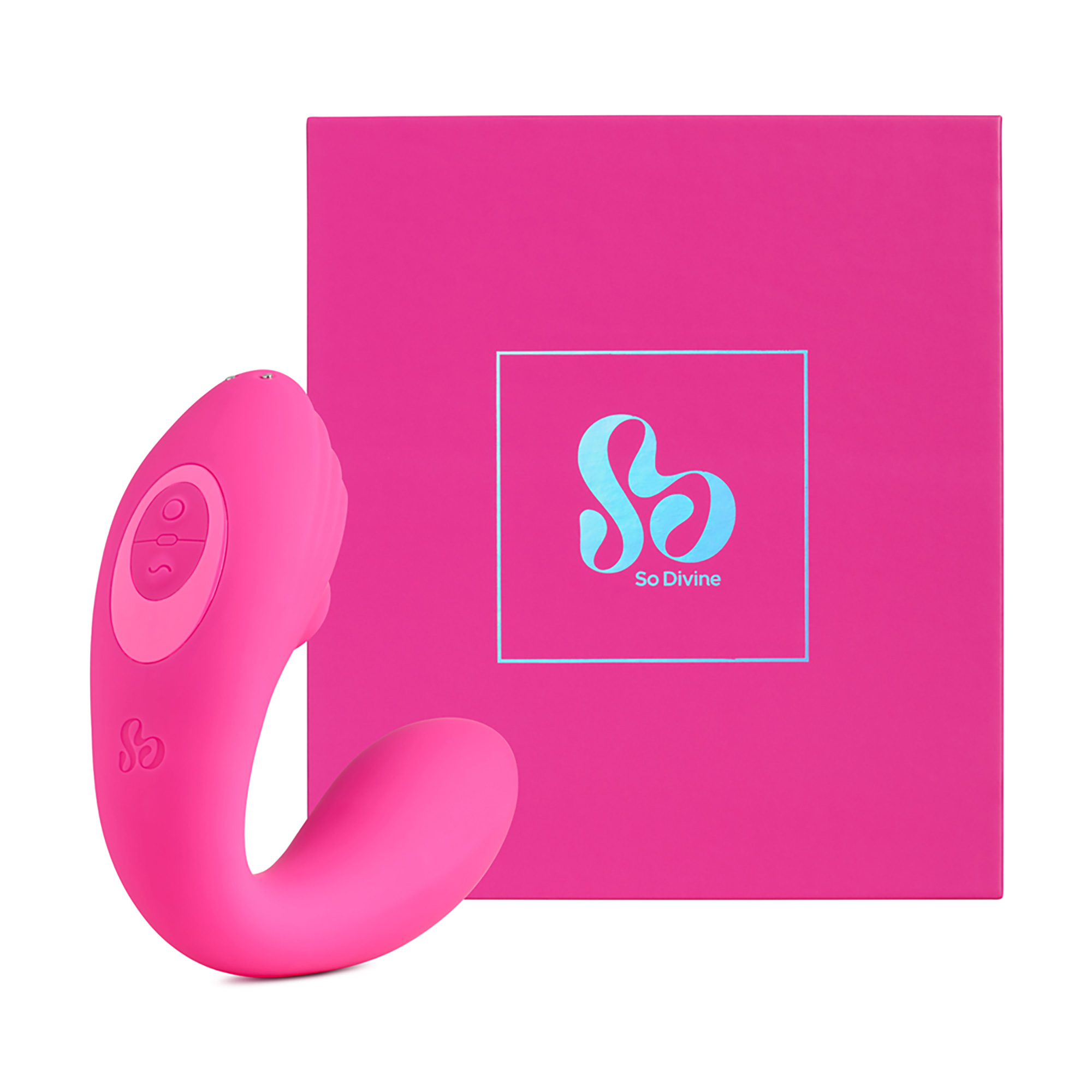 Кліторально-вагінальний вакуумний вібратор So Divine Pearl Vibe G-Spot &amp; Clitorale Simulator рожевий, 1 шт