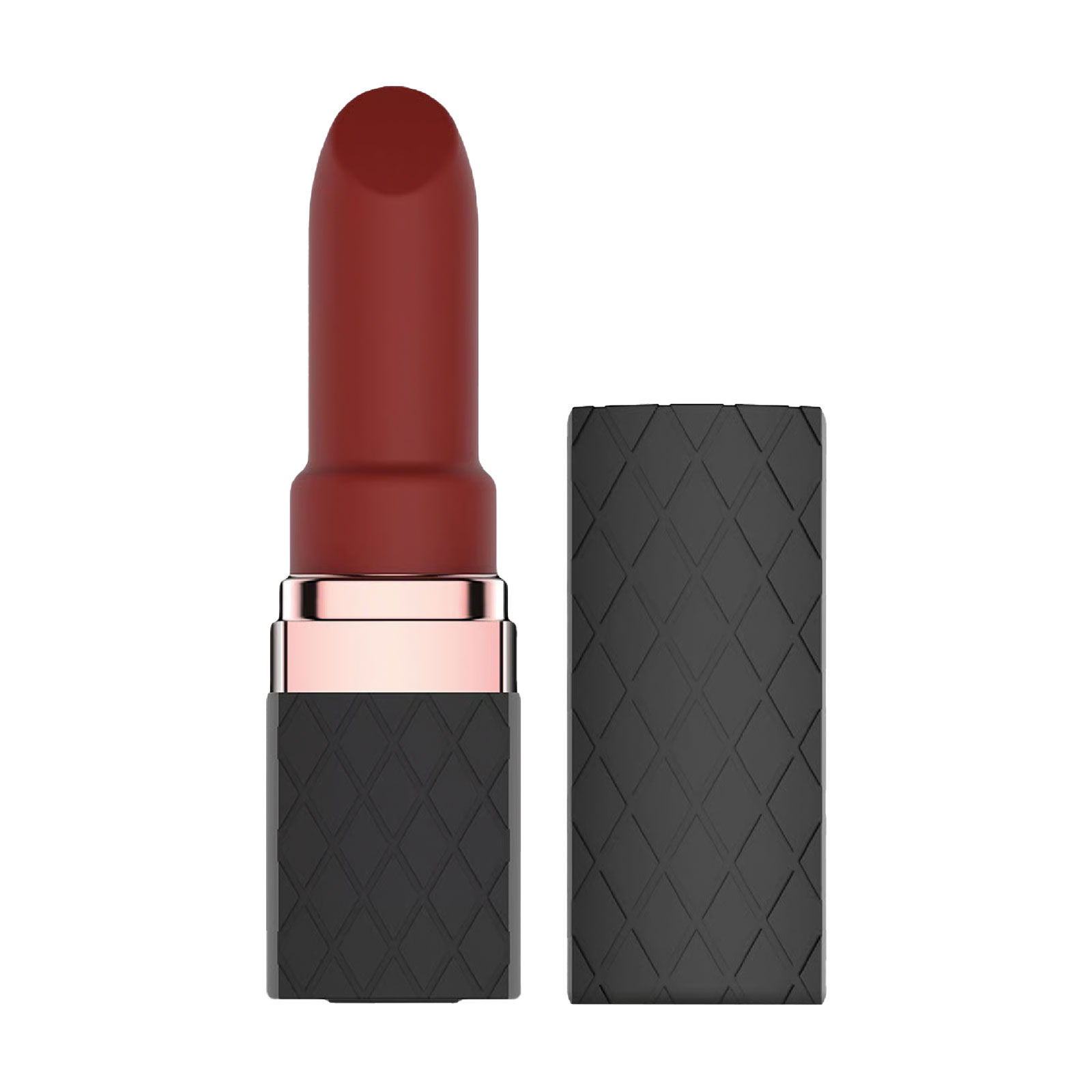 Віброкуля So Divine Amour Rechargeable Lipstick Vibrator у формі помади, чорна, 1 шт